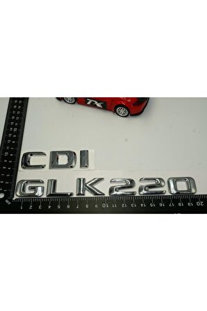 Benz Glk 220 Cdı Bagaj Krom Metal 3m 3d Yazı Logo