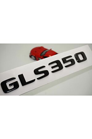 Gls 350 Bagaj Parlak Siyah Abs 3m 3d Yazı Logo