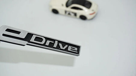 DK Tuning eDrive Bagaj Gri Siyah Yeni Nesil Yazı Logo Bmw İle Uyumlu