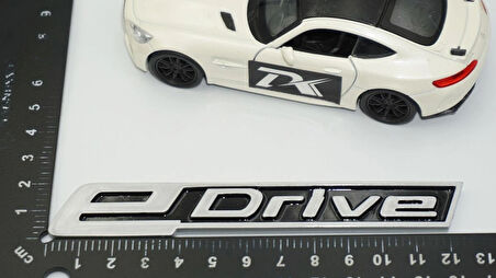 DK Tuning eDrive Bagaj Gri Siyah Yeni Nesil Yazı Logo Bmw İle Uyumlu