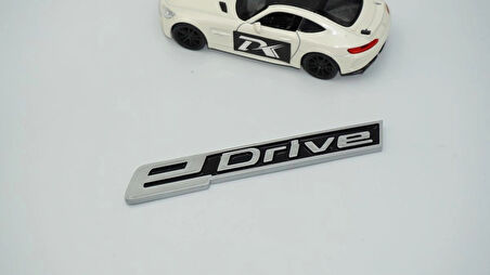 DK Tuning eDrive Bagaj Gri Siyah Yeni Nesil Yazı Logo Bmw İle Uyumlu