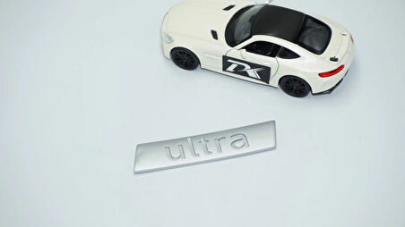 DK Tuning Ultra Bagaj Gri ABS Yazı Logo Audi İle Uyumlu