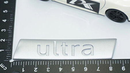 DK Tuning Ultra Bagaj Gri ABS Yazı Logo Audi İle Uyumlu