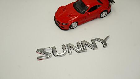 Dk Tuning Nissan Sunny Bagaj Krom Abs 3m 3d Yazı Logo