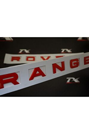Range Rover Kaput Ve Bagaj Yazı Orjinal Ürün