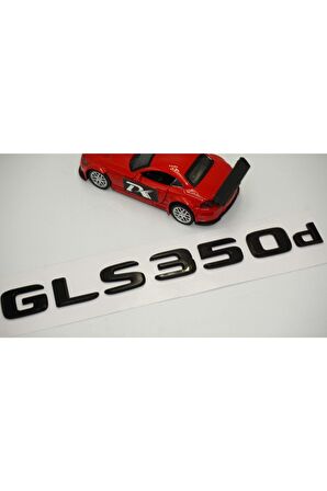 Gls 350d Uyumlu Bagaj Parlak Siyah Abs 3m 3d Yazı Logo