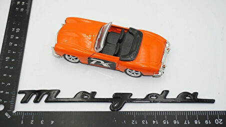 DK Tuning Mazda Japon Versiyon Siyah ABS Kaput Bagaj Yazı Logo Arma