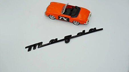 DK Tuning Mazda Japon Versiyon Siyah ABS Kaput Bagaj Yazı Logo Arma