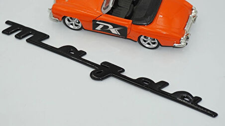 DK Tuning Mazda Japon Versiyon Siyah ABS Kaput Bagaj Yazı Logo Arma