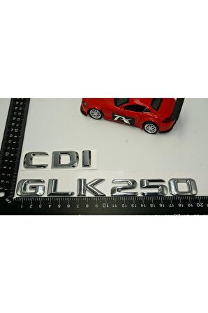 Benz Glk 250 Cdı Bagaj Krom Metal 3m 3d Yazı Logo
