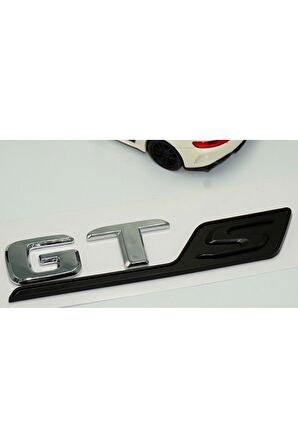 DK Benz GT S Siyah Krom Abs 3m 3d Bagaj Logo Amblem