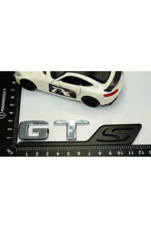 DK Benz GT S Siyah Krom Abs 3m 3d Bagaj Logo Amblem