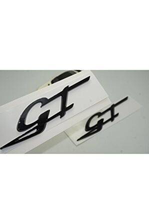 GT Ghibli Levante Grecale Yan Çamurluk Siyah Logo Amblem