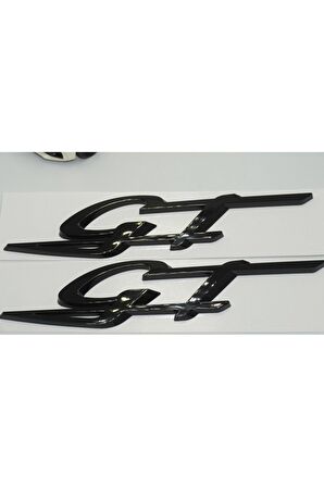 GT Ghibli Levante Grecale Yan Çamurluk Siyah Logo Amblem
