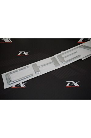 Silverado Bagaj Modifiye Büyük 3m 3d Yazı Logo Arma