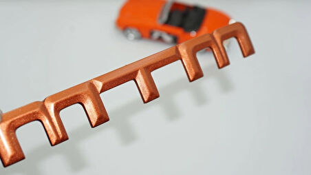 DK Tuning MTM Bagaj Bronz ABS 3M Logo Amblem Audi İle Uyumlu