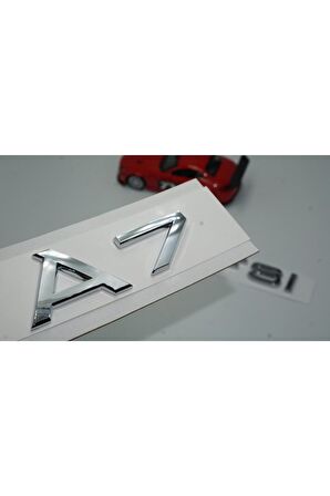 Audi A7 40 Tfsi Krom Abs 3m 3d Bagaj Yazı Logo Orjinal Ürün