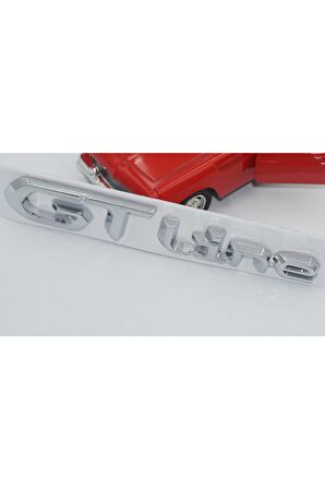 2008 Gt Line Bagaj Yeni Versiyon Metal Yazı Logo Amblem
