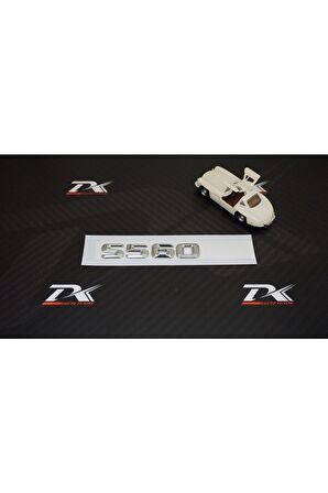 Maybach S560 Bagaj Krom Metal 3m 3d Yazı Logo
