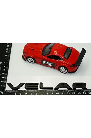 Land Rover Range Rover Velar Bagaj Mat Siyah Abs Logo Amblem