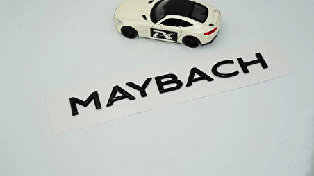 DK Tuning Maybach Bagaj Siyah ABS Yazı Logo Arma