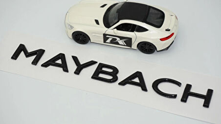 DK Tuning Maybach Bagaj Siyah ABS Yazı Logo Arma