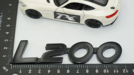 DK Tuning L200 Bagaj Siyah Yazı Logo Arma Mitsubishi İle Uyumlu