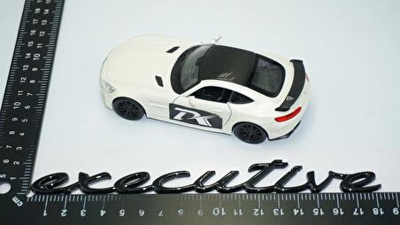DK Tuning Porsche Executive Bagaj 3M 3D Siyah ABS Yazı Logo Amblem
