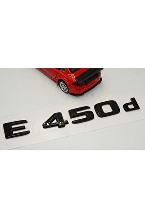 E 450d Bagaj Parlak Siyah Abs 3m 3d Yazı Logo