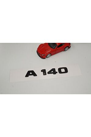 A 140 Bagaj Parlak Siyah Abs 3m 3d Yazı Logo