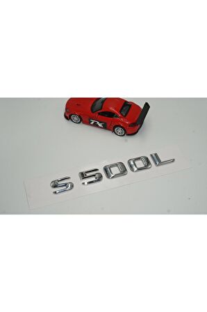 S500l Bagaj Krom Metal 3m 3d Yazı Logo