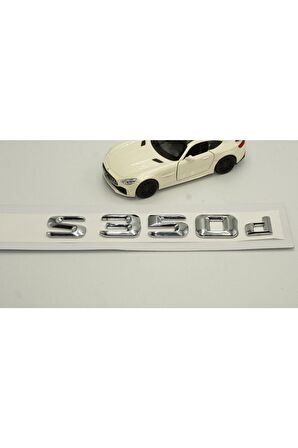 S350d Bagaj Krom Metal 3m 3d Yazı Logo