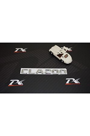 Cla200 Bagaj Krom Metal 3m 3d Yazı Logo