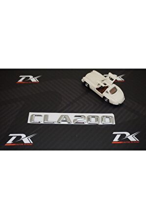 Cla200 Bagaj Krom Metal 3m 3d Yazı Logo
