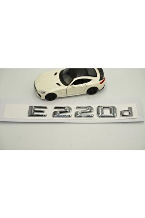 Mercedes Benz E220d Bagaj Krom Metal 3m 3d Yazı Logo