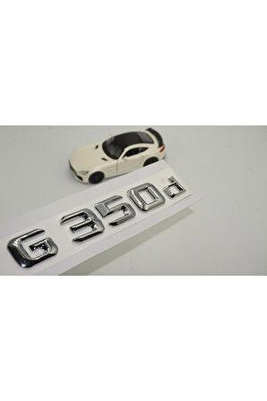 G350d Bagaj Krom Metal 3m 3d Yazı Logo