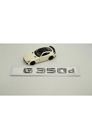 G350d Bagaj Krom Metal 3m 3d Yazı Logo