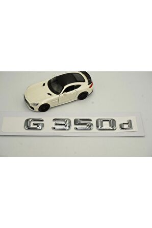 G350d Bagaj Krom Metal 3m 3d Yazı Logo