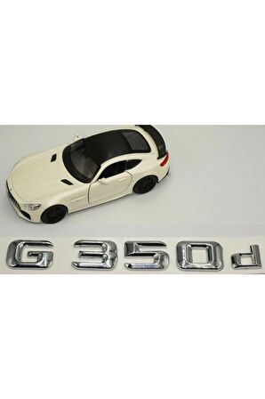 G350d Bagaj Krom Metal 3m 3d Yazı Logo
