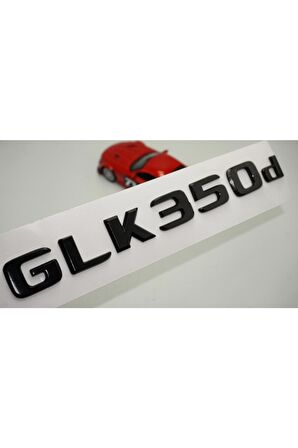 Glk 350d Bagaj Parlak Siyah Abs 3m 3d Yazı Logo