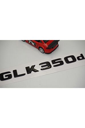 Glk 350d Bagaj Parlak Siyah Abs 3m 3d Yazı Logo