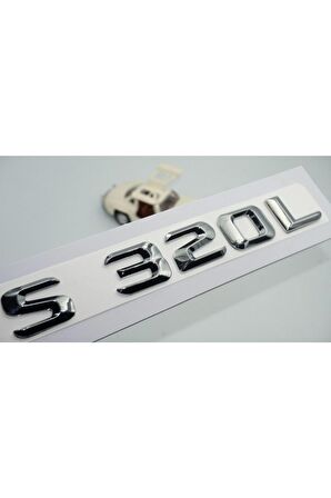 S320l Bagaj Krom Metal 3m 3d Yazı Logo