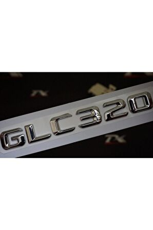 Glc320 Bagaj Krom Metal 3m 3d Yazı Logo