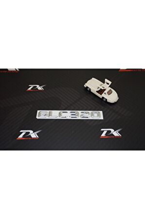 Glc320 Bagaj Krom Metal 3m 3d Yazı Logo