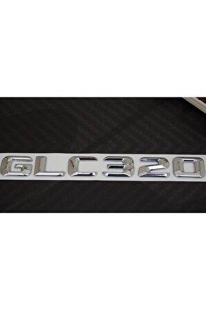 Glc320 Bagaj Krom Metal 3m 3d Yazı Logo