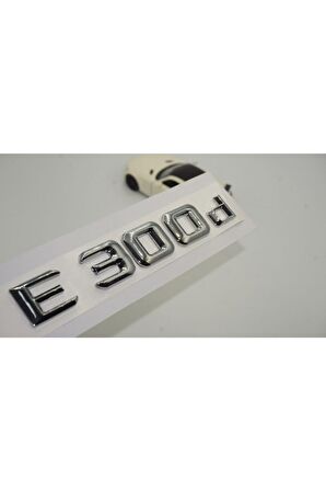 Mercedes Benz E300d Bagaj Krom Metal 3m 3d Yazı Logo Uyumlu