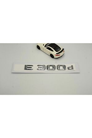 Mercedes Benz E300d Bagaj Krom Metal 3m 3d Yazı Logo Uyumlu