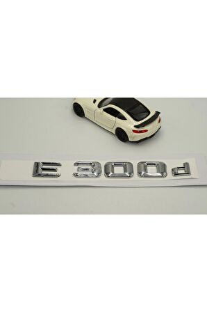 Mercedes Benz E300d Bagaj Krom Metal 3m 3d Yazı Logo Uyumlu