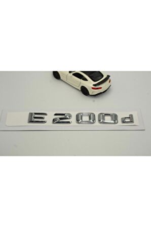 Mercedes Benz E200d Bagaj Krom Metal 3m 3d Yazı Logo