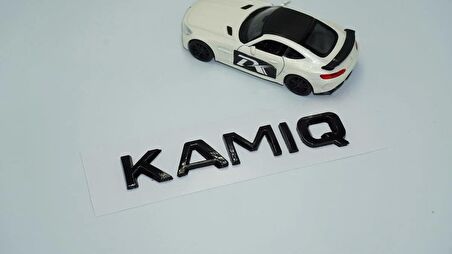 DK Tuning Skoda Kamiq Siyah ABS 3M 3D Bagaj Yazı Logo